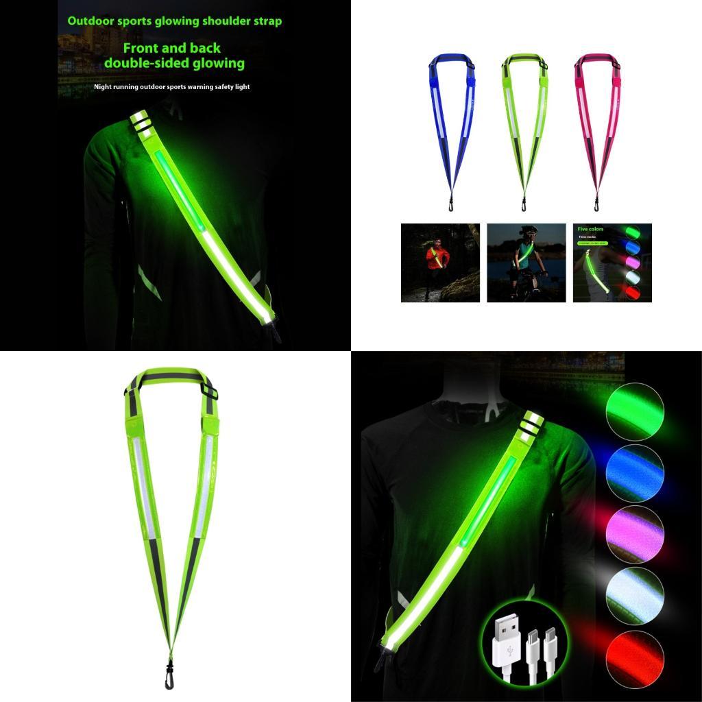 Running Visibility Gear - R6FE Bisiklet Yansıtıcı Kayış 5 Açık