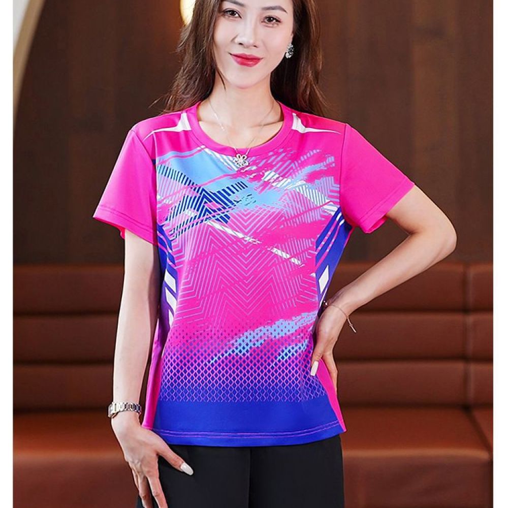 Running Gear Plus Size - Kadın Yoga Tişörtü Hızlı Kuruyan Spor
