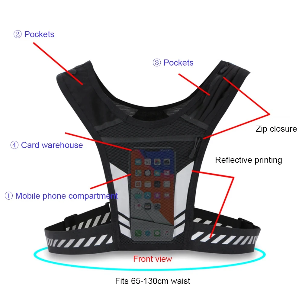 OSSOHH 1 Adet Koşu Yeleği, Ult - Running Gear Reflective incelemesi ve fiyatı